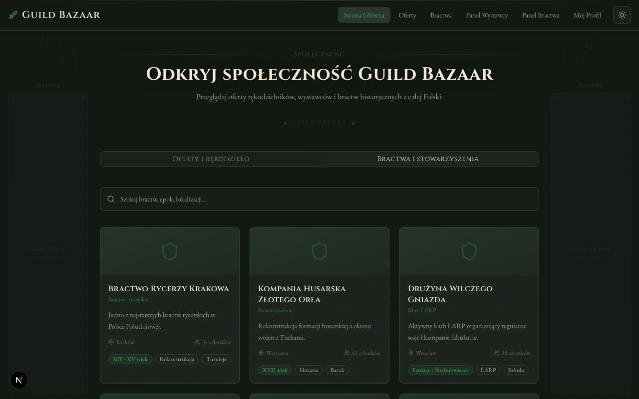 Lista bractw i stowarzyszeń historycznych